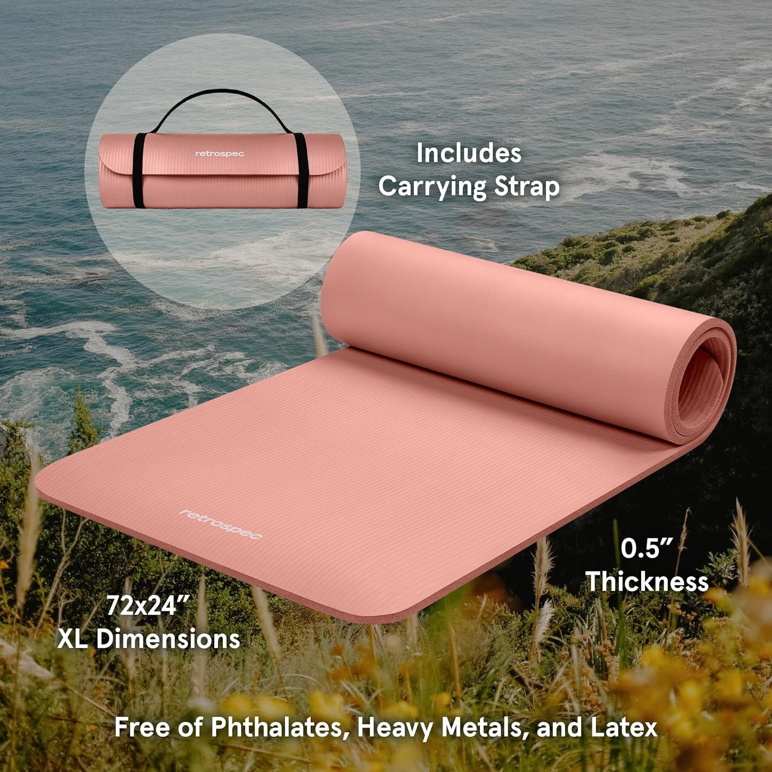 Solana Yoga Mat 1/2