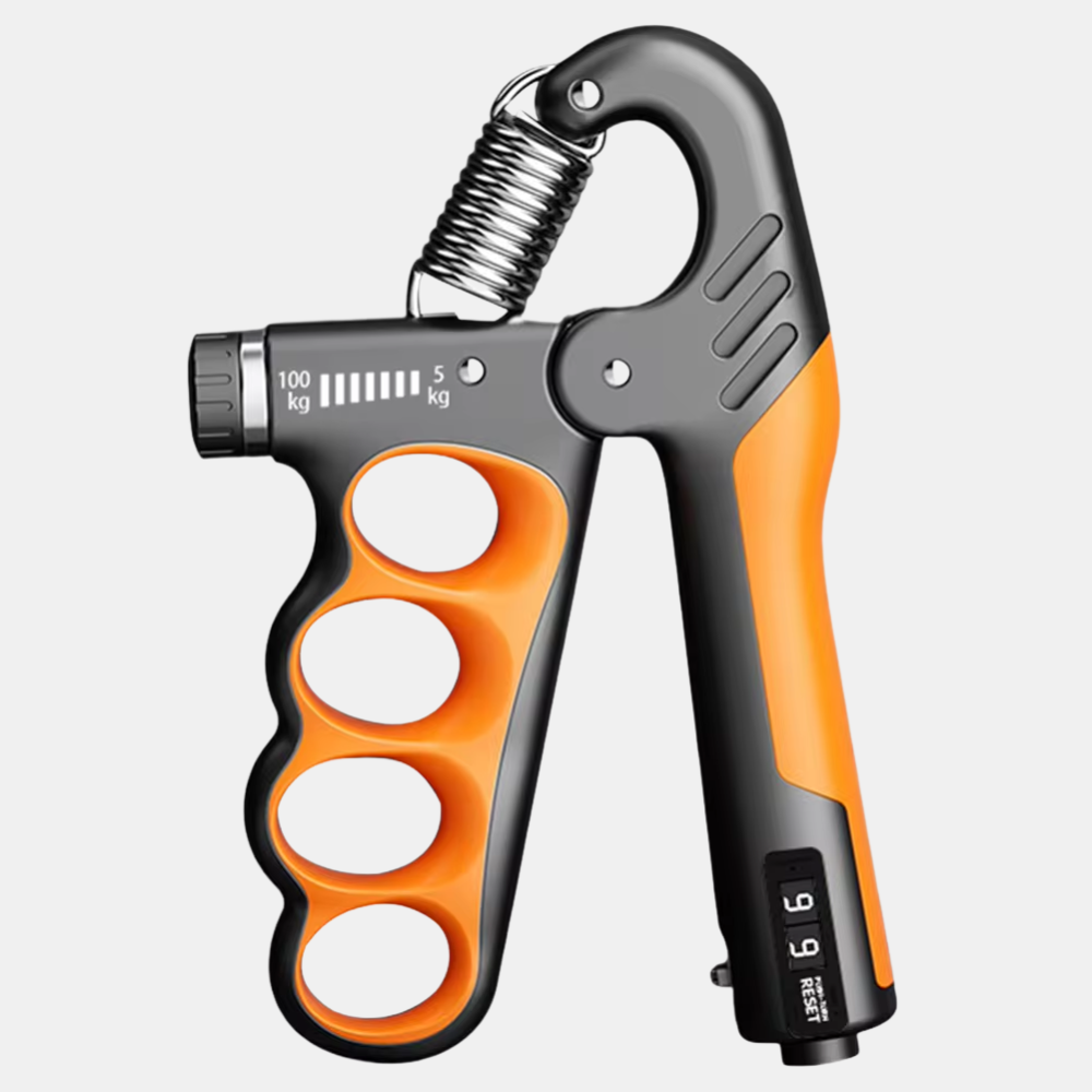 LED Digital Hand Grip Strength Tester - Fitness Power Training Tool