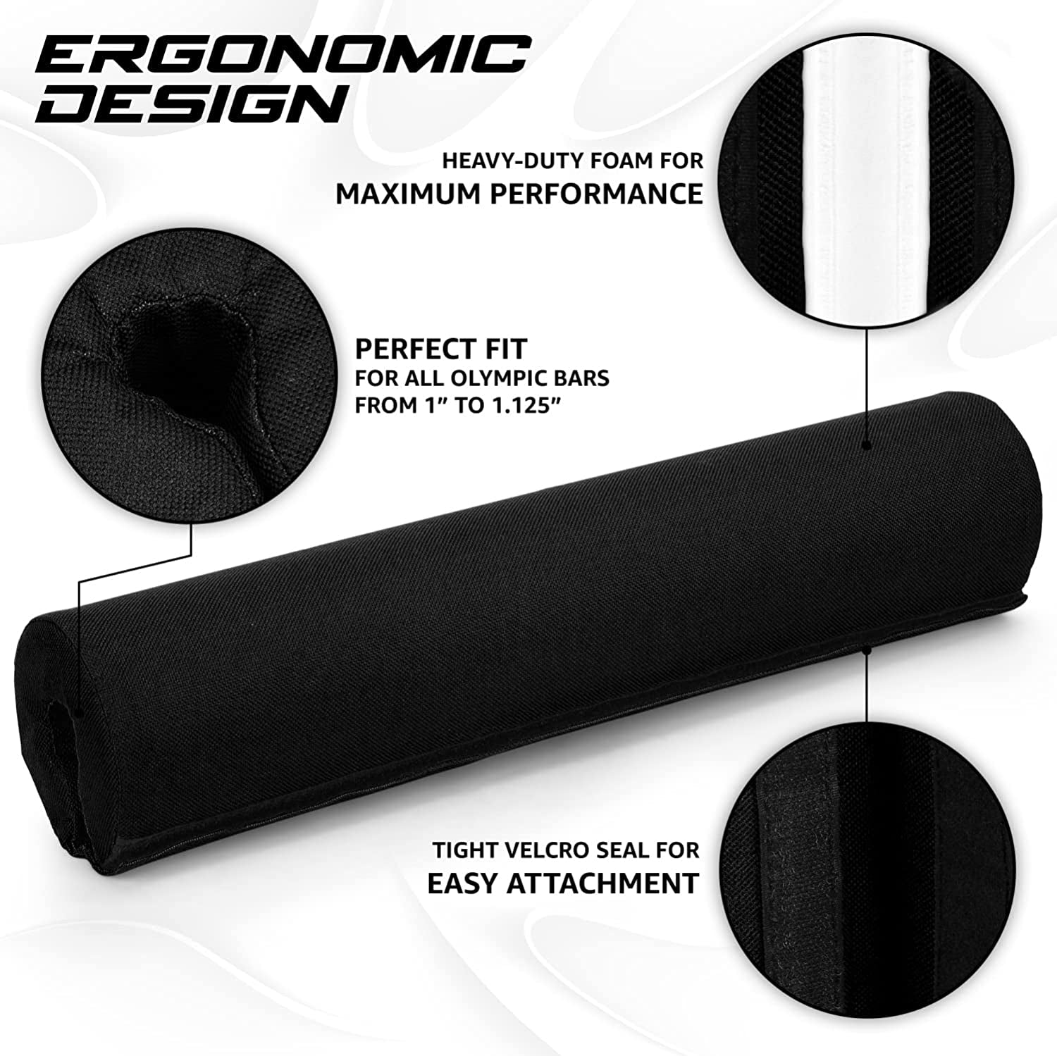 Thick Foam Barbell Pad - Neck & Shoulder Protection