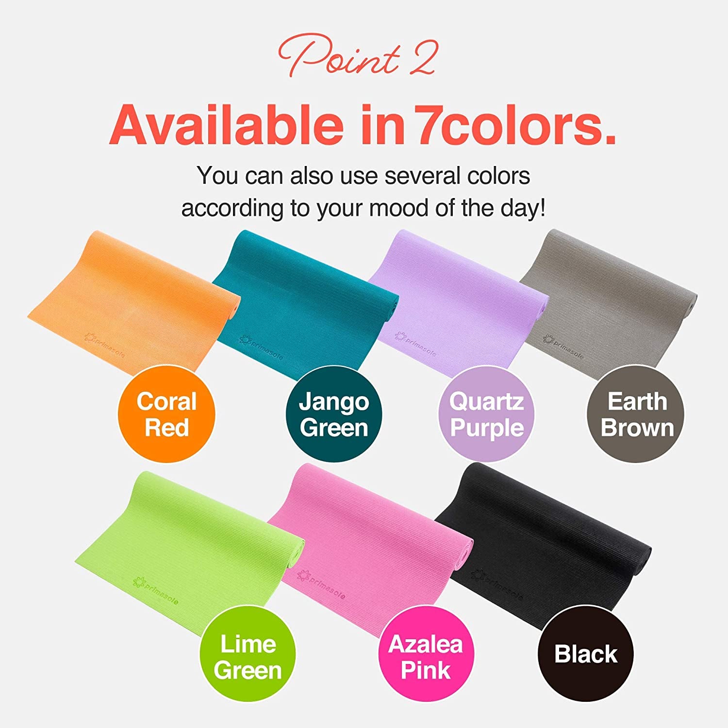 Non-Slip Yoga Mat with Carry Strap - Pilates & Fitness
