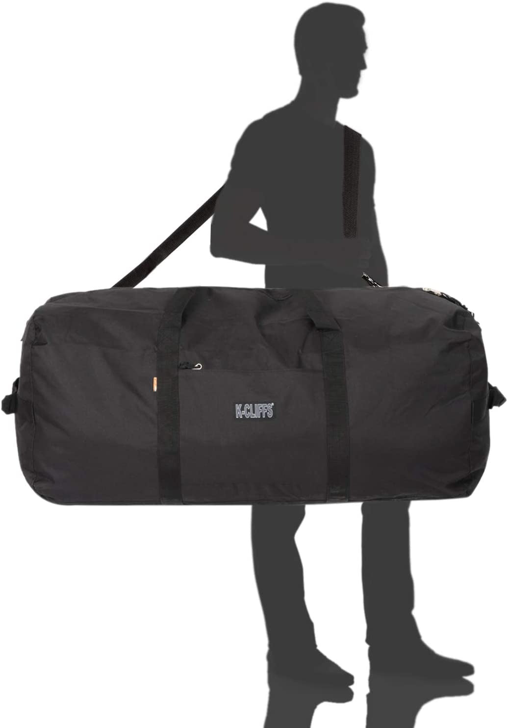 Heavy Duty Cargo Duffel Bag - Sport & Travel Gear Bag