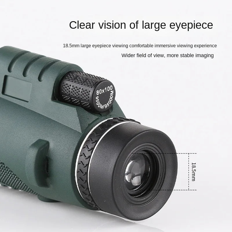 40X60 HD Monocular Telescope - Waterproof Pocket Zoom