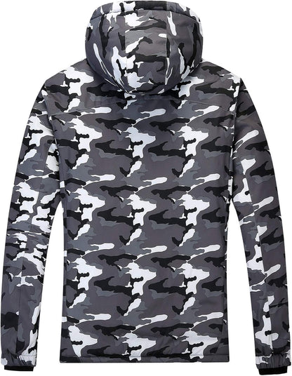 Women'S Waterproof Ski Jacket Warm Winter Coats Windproof Winter Jackets for Women Fleece Lined Windbreaker with Hood