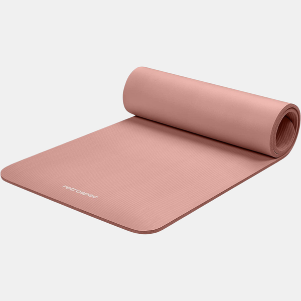 Solana Yoga Mat 1/2" - Non-Slip with Nylon Strap