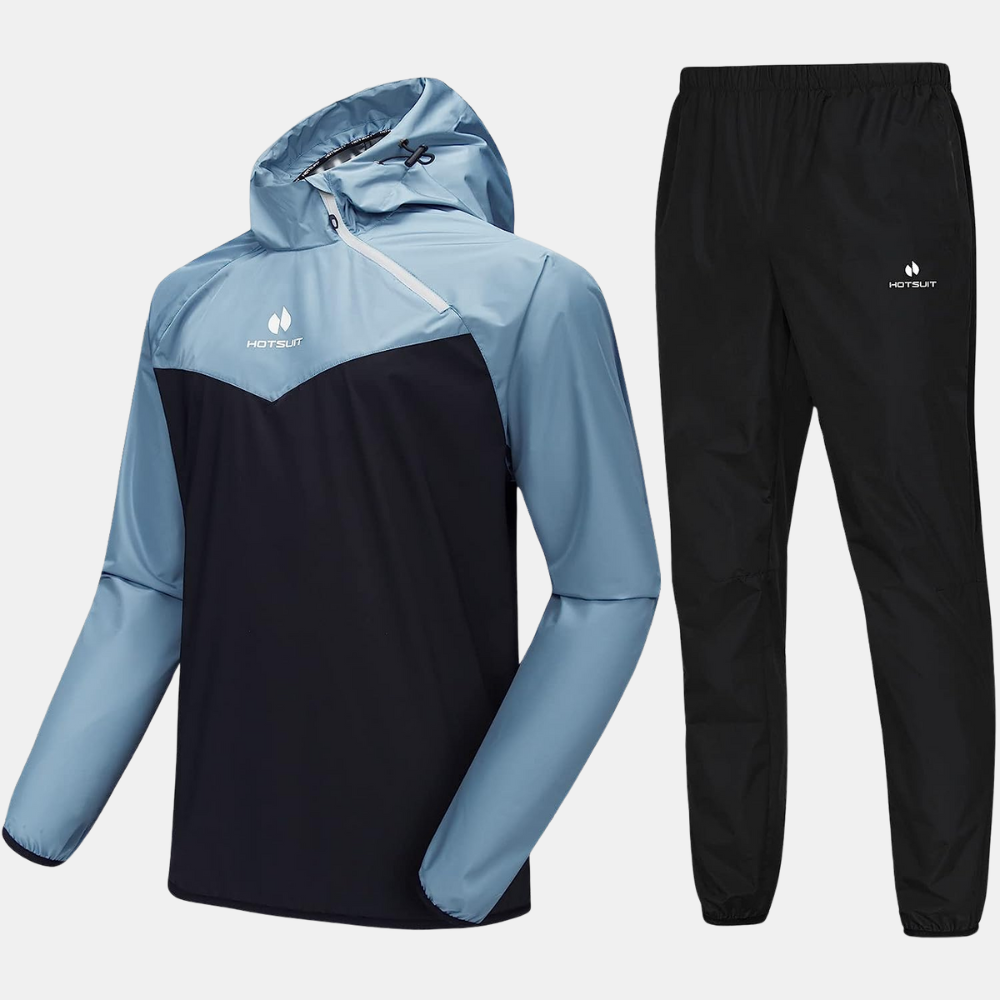 Sauna Suit for Men Sweat Sauna Jacket Pant Gym Workout Sweat Suits
