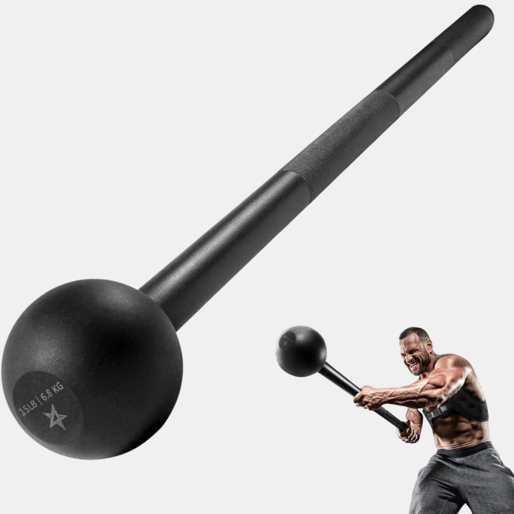 Steel Mace Bell - Full Body Strength Training (5-30 lbs)