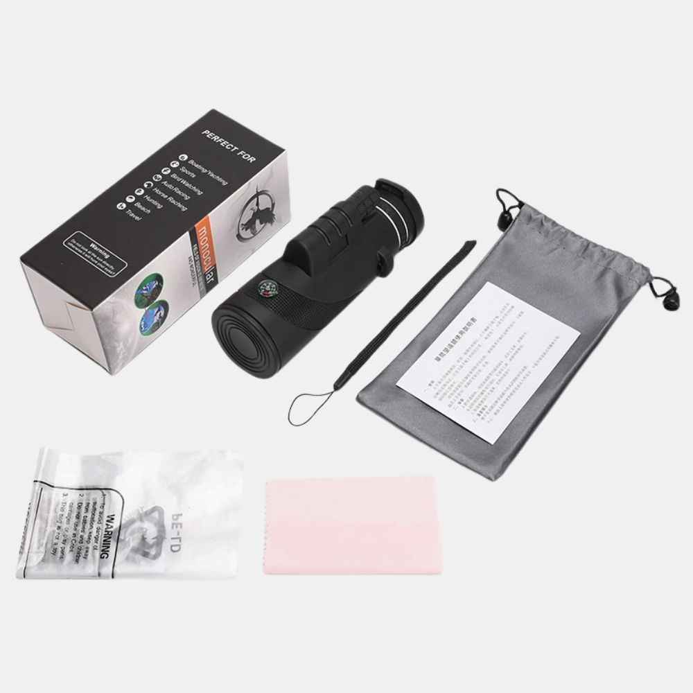40X60 HD Monocular Telescope - Waterproof Pocket Zoom