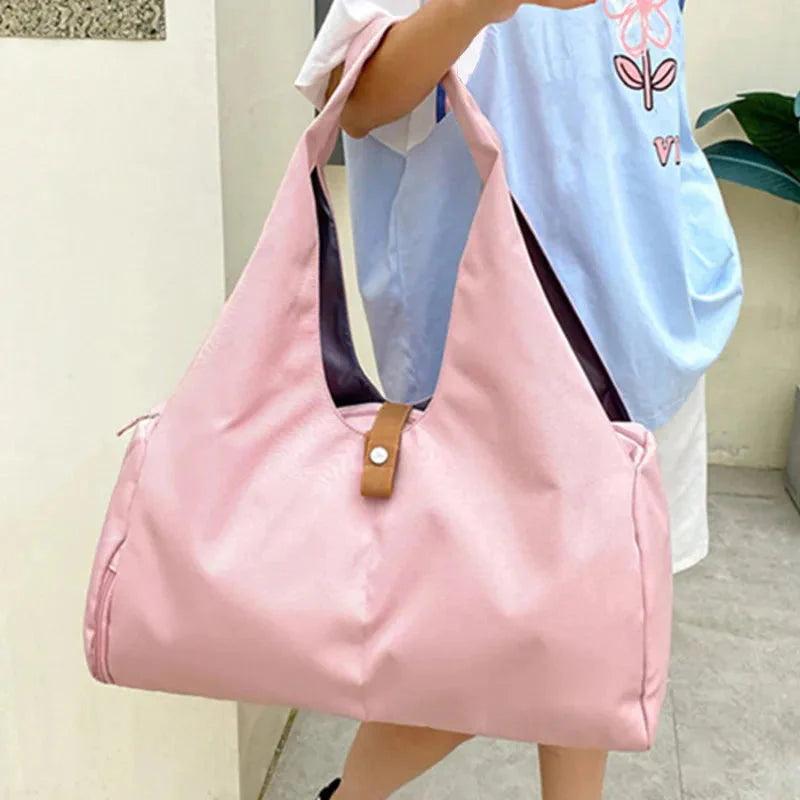 Women's Multi-Purpose Sports Bag - Waterproof with Shoe Pocket