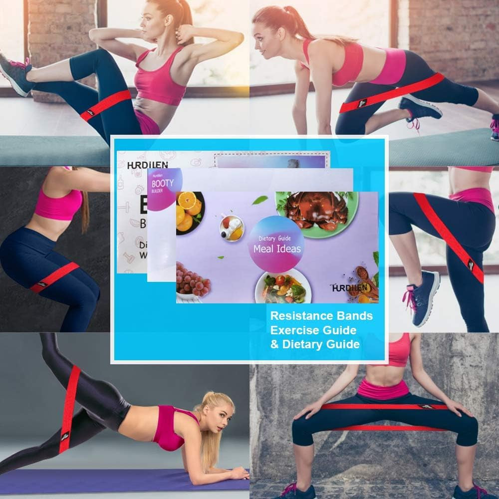 Resistance Bands for Working Out, Women & Men - 3 Levels Elastic Stretch Bands