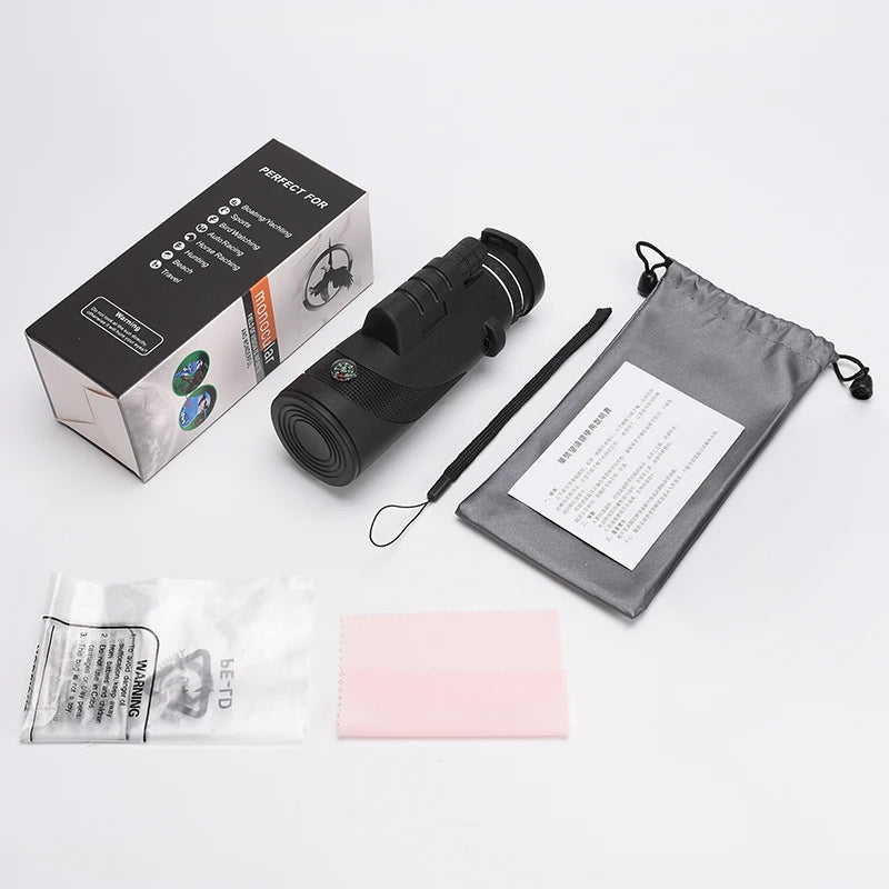 40X60 HD Monocular Telescope - Waterproof Pocket Zoom